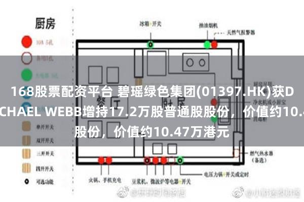 168股票配资平台 碧瑶绿色集团(01397.HK)获DAVID MICHAEL WEBB增持17.2万股普通股股份，价值约10.47万港元