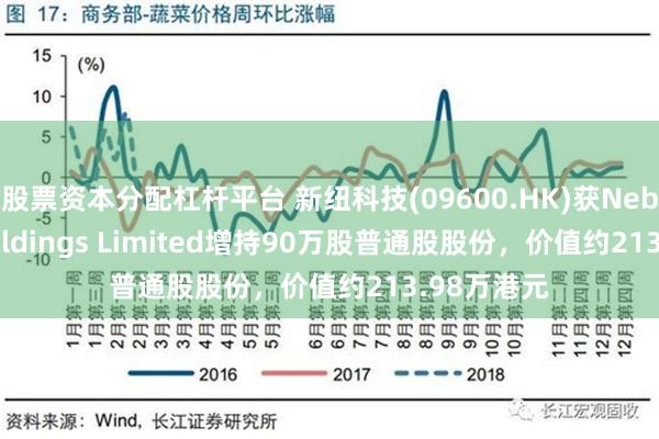 股票资本分配杠杆平台 新纽科技(09600.HK)获Nebula SC Holdings Limited增持90万股普通股股份，价值约213.98万港元