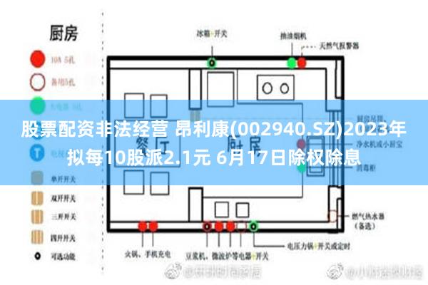 股票配资非法经营 昂利康(002940.SZ)2023年拟每10股派2.1元 6月17日除权除息